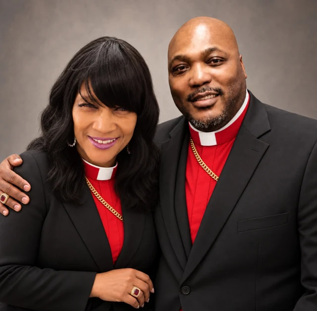 Chief Apostle Dr. Ruben L. Broadnax Jr. and Apostle Dr. Belinda V. Broadnax